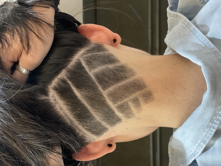 Geometric undercut design — house call buzz